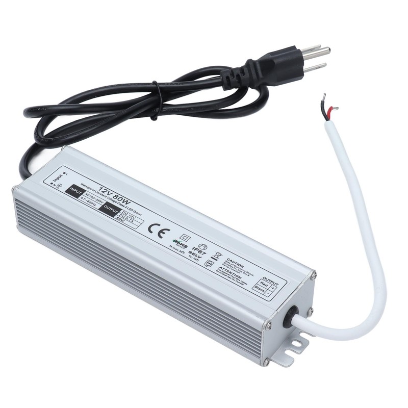 Waterproof IP67 Power Supply High Efficiency Safe Stable Multiple Protection