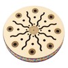 Sea Drum Ocean Wave Sound 8in Portable Maple Ethnic Musical