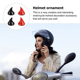 FAVOMOTO 8pcs Helmet Devil Horns Small Devil Horns Evil Horns Helmet Accessories Decoration for Bike Helmet Ski Helmet