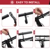 Kigniote Bicycle Handlebar Extension 30 cm Bicycle Handlebar Extension Aluminium