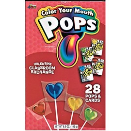Bee International, Color Your Mouth Pops Pops, 6.9 Ounce