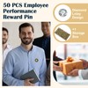 Ferreve 50 Pcs Year of Service Pin Employee Excellence Award
