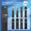 Voice Replacement-Remote-Control for Sony-Bravia-TVs，for All Sony 4K UHD LED LCD