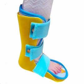 RousuMedi Pediatric AFO Kids Ankle Foot Brace Drop Foot Splint for Child Toddler Ankle Foot Orthosis Night Splint (Right Foot, Large)