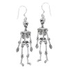 Anatomy Skeleton Bones .925 Sterling Silver Gothic Moving Parts Spooky