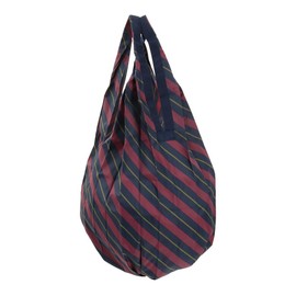 マーナ(MARNA) Shupatto (シュパット) コンパクトバッグ Drop (ドロップ) 斜ストライプ 縦型 しずく 一気ににたためるエコバッグ S460NS バッグ使用時:28×56cm
