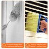 4pcs Window Venetian Blind Cleaner Duster Tool,Blind Duster for Cleaning,Microfiber