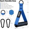 WALITO Exercise Handles, Replacement Cable Machine Attachments for Home Gym