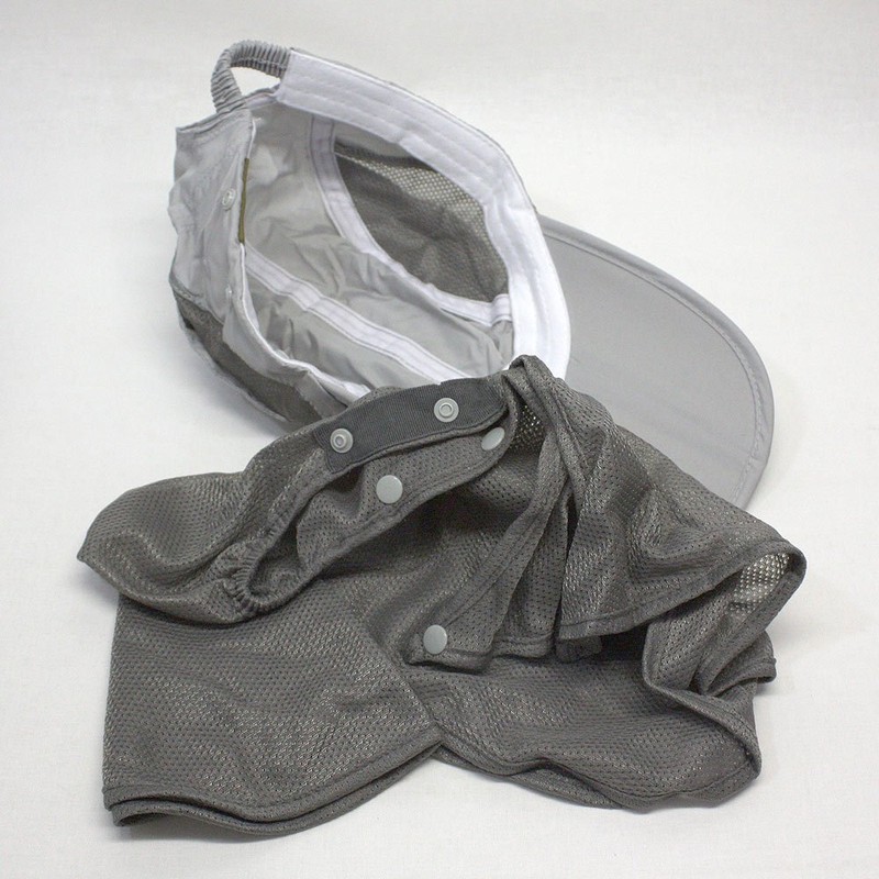 Plain Pro Cool Mesh High Visibility UV Folding Baseball Cap