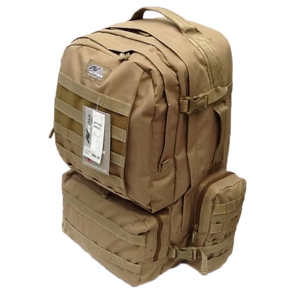 22" 4300cu.in. Tactical Hunting Camping Hiking Backpack OP822 TAN