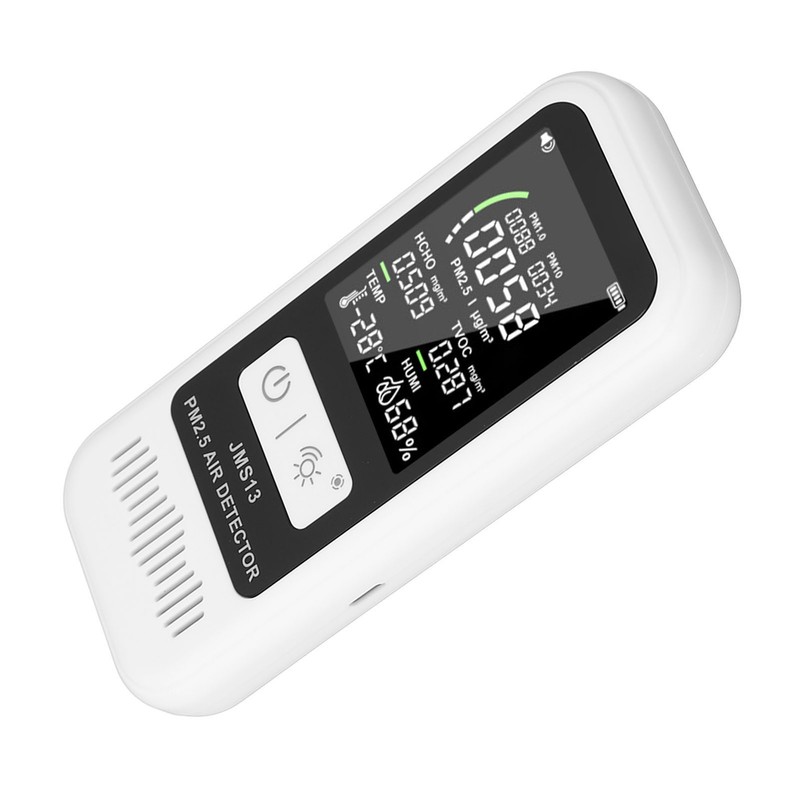 Air Quality Monitor Pm2.5 10 1.0 Detector LCD Display Temperature