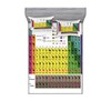 Ambesonne Modern Fitted Sheet & Pillow Sham Set, Periodic Table