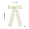 2PCS Hair Bows for Women Girls, Beige Bow for Hair