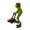 formano Funny Frog Figure with Lawn Mower Poly 16 cm