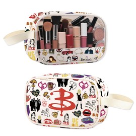 BTVS Merchandise Inspired Makeup Bag Vampire Movie Lover Buffy Vampire Fans Toiletry Bag (BTV Bag)