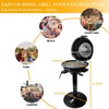 Electric Grill, Techwood Outdoor Electric BBQ Grill, 1600W Portable Removable