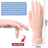 Practice Model Hand Nail Art Trainer Hand Fake Hand for