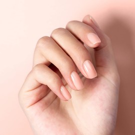 RARJSM Rubber Base Gel Nude Pink Rubber Base Coat Gel Nail Polish Sheer Pink for Nails French Manicure Transparente Extend Gel Soak Off UV LED Curing Requires Single Bottle 15ml Salon Home DIY Use