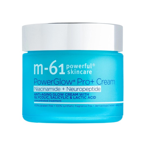 M-61 PowerGlow Pro+ Niacinamide+Neuropeptide Cream - niacinamide and neuropeptide firming