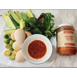 Chu hai 1x Chu Hai Shrimp Salt - Muoi Chu Hai Cay Vua ( Muối Chú Hải Sốt Chấm Cay Vừa)