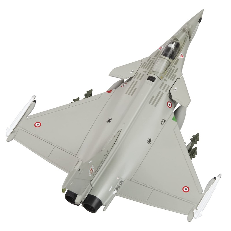 HANGOU 1/100 Dassault Rafale Model Fighter Jet Plane Model Alloy