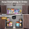 Ceetug Under Sink Organizers and Storage 2 Tier Slide Out