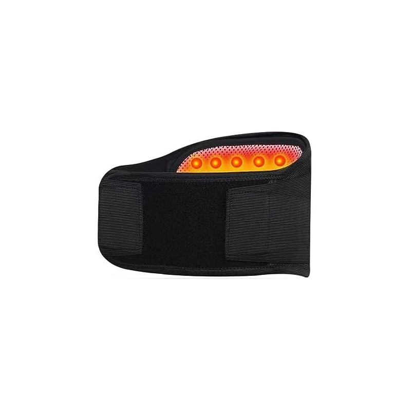 Faja Protectora Lumbar Autocalentable Cinturón Magnético Para Aliviar El Dolor