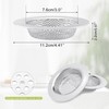 Qancekoo 2 PCS Sink Strainers for Kitchen Sink Drain Basket,