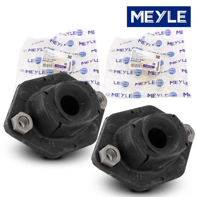 2 x Original Meyle 3147410001 Strut Mount Lower Rear Axle