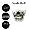 Ghoulish Productions Muzzle Skull Half Mask, White