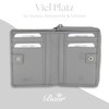 Baur Women's Genuine Leather Wallet with RFID Protection, Small Wallet,
