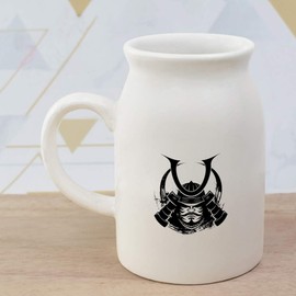 300ml 'Concentration Samurai' Ceramic Milk Jug (MJ00015179)