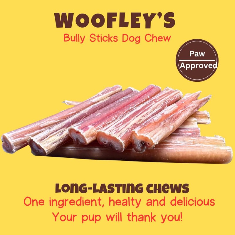 Woofley's 4-5" Bulk Regular Bully Sticks - (20 Count) -