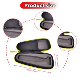 predolo Shaver Case Shaver Travel Organizer, Stylish, Storage Bag with Mesh Pocket Shavers Travel Case Carrying Bag for QP2530 2520