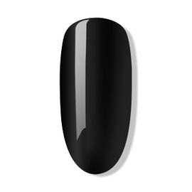 Bluesky Gel Nail Polish, Blackpool 80518, Classic Black, UV/LED Soak-Off Gel Polish, 10ml