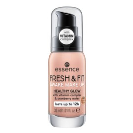 essence FRESH & FIT AWAKE MAKE UP, Make-up, Nr. 40, Nude, für Mischhaut, ohne Parabene, Nanopartikel frei, glutenfrei, acetonfrei, 1er Pack (30ml)