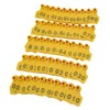 100Pcs TPU Pig Cow Ear Tag with Number 001‑100 Ear