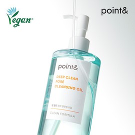 Point (현대Hmall)포인트앤 point 비건 저자극 딥클린 포어 클렌징 오일490ml Hyundai Hmall Point& Point Vegan Low-Irritation Deep Clean Pore Cleansing Oil 490ml