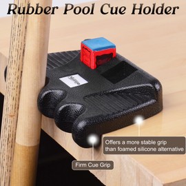 Naissgo Cue Rest Cue Stick Holder Pool Cue Holder (4 Holes)