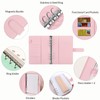 SKYDYE A5 Ring Binder, Ring Binder A5 Refillable, 135 Sheets