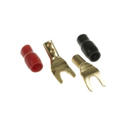 Lyndahl LKPA044 Cable Terminal Hard-Gold Plated Premium Spades Price Per Pair