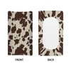 HUISEFOR Cow Print Changing Pad Cover Brown Diaper Changing Pad