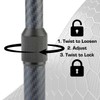 Bulletpoint Mounting Solutions Extension Arm 8"-10.5" Carbon Fiber + Kevlar