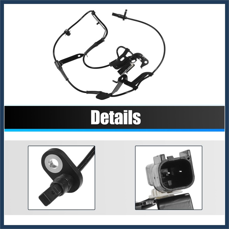 INFINAUTO Front Left ABS Wheel Speed Sensor Transmission Speed Sensor