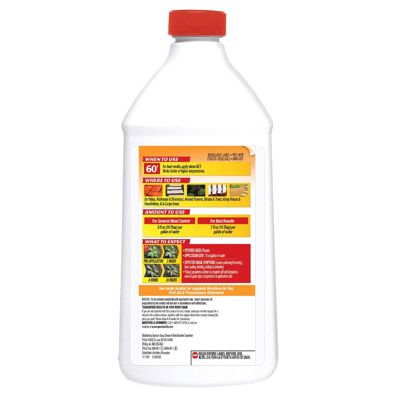 Spectracide HG-56009-1 Weed & Grass Weed and Grass Killer Concentrate