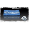 Theraband, Gymnastikband, Schlaufen, blau