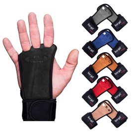 Fit Vikings Gymnastics Grips - Gloves for Crossfit - Pull Up Grips - Hand Grips for Men & Women - Gymnastics Gloves for Bars - Protection from Tears & Blisters - Secure & Comfortable Workout