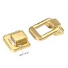 sourcing map Toggle Catch Lock, 48mm Retro Decorative Golden Hasp