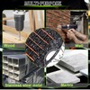 mxuteuk 1170PCS #8#10 Self Tapping Screws for Metal,410 Stainless Steel