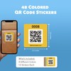 Smart Labels QR Code Stickers Pack of 48 (Original) Made
